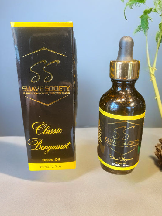 Classic bergamot hair and beard oil